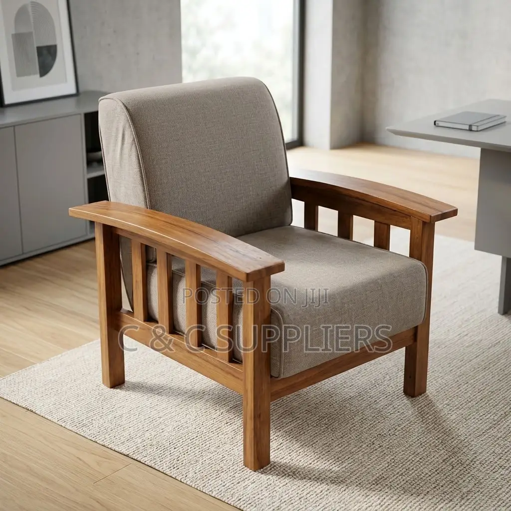 1-Seater Fabric Sofa