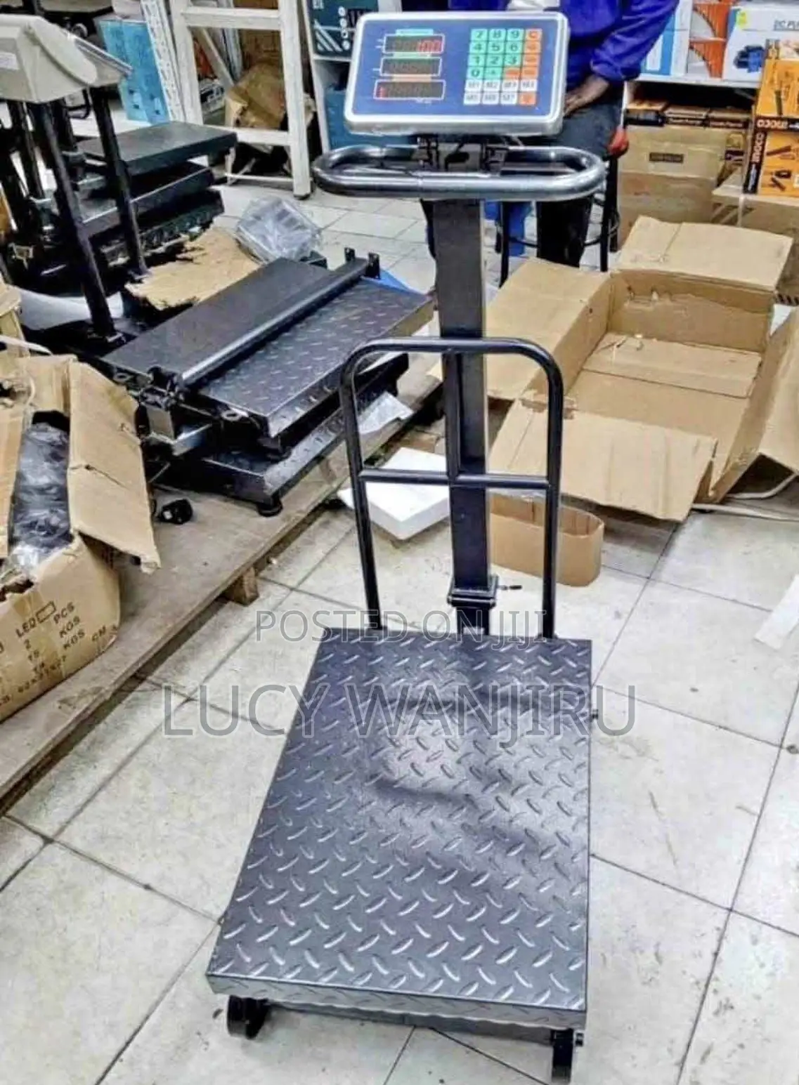 Platform Digital Weighing Scale 600kgs > Heavy Duty