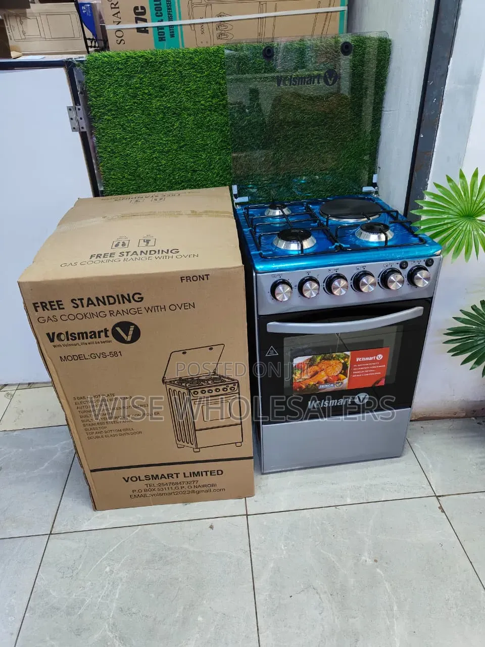 Silver Volsmart 50×55 Cooker