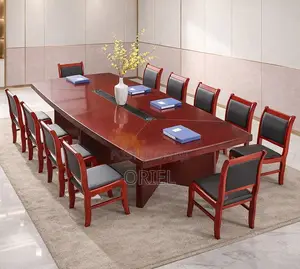 2400mm Boardroom Table – Modern Executive Conference Room Desk