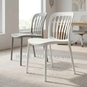 Dining Chair; Modern Plastic Chair for Home, Office and Outdoor