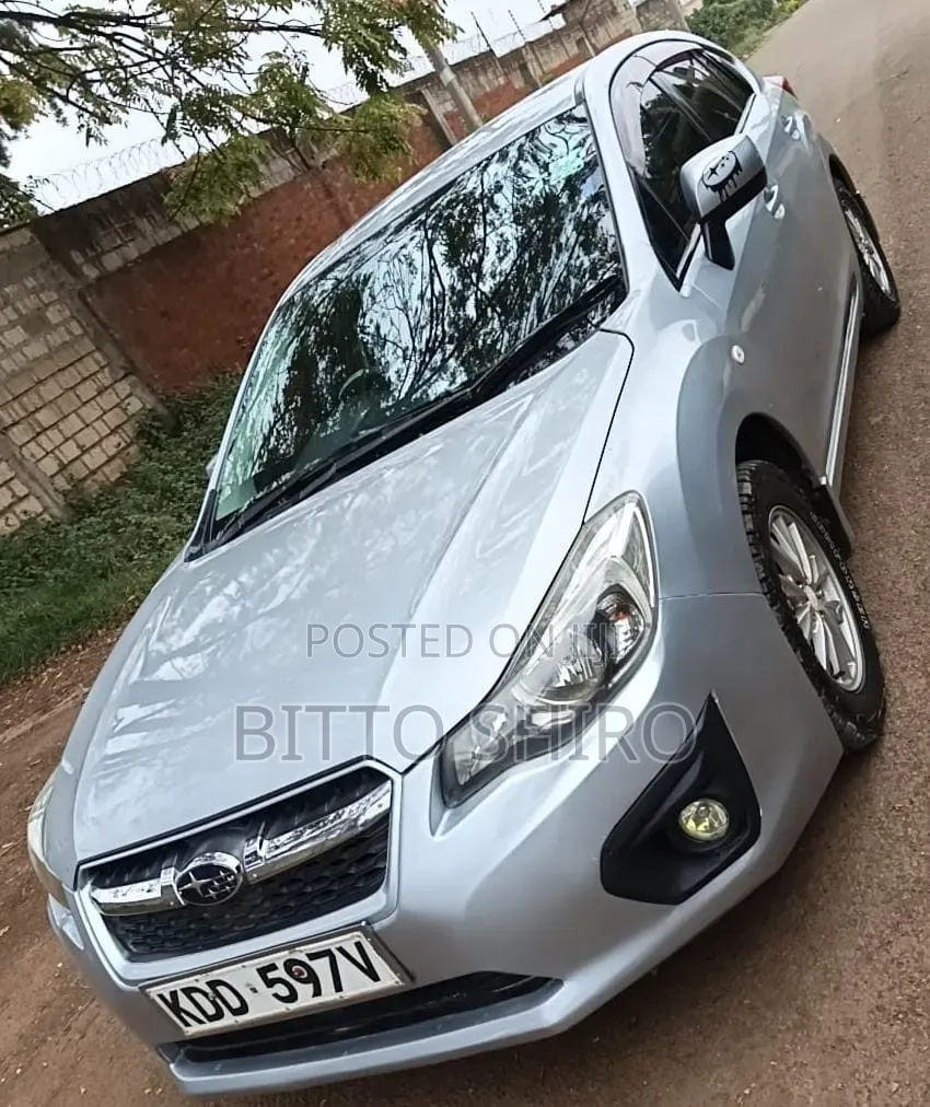 Subaru Impreza 2014 Silver
