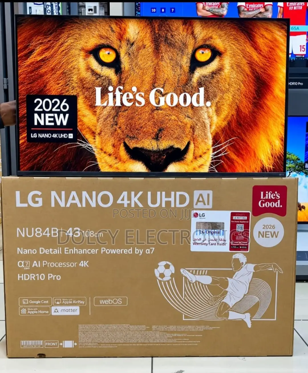 LG Nano Nu84B 43 Inch
