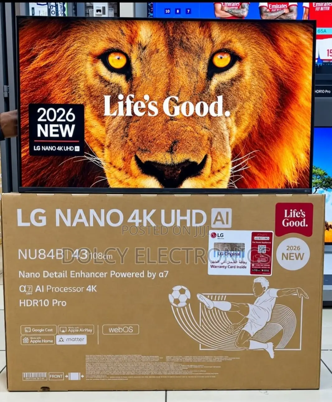 LG Nano Nu84B 43 Inch