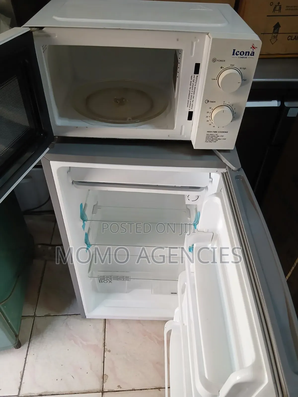 Fridge 93L+ Microwave 20L