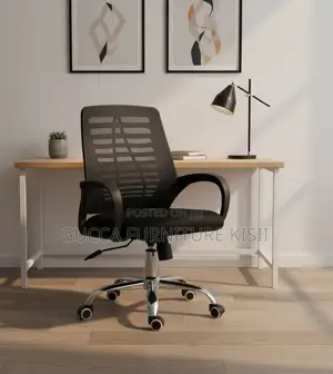 Midback Office Computer Mesh Secretarial Chair.
