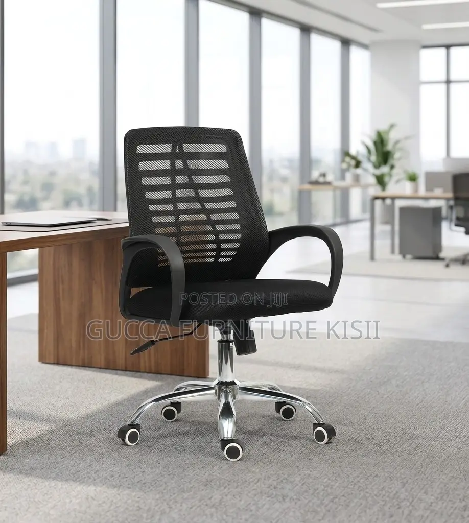 Midback Office Computer Mesh Secretarial Chair.