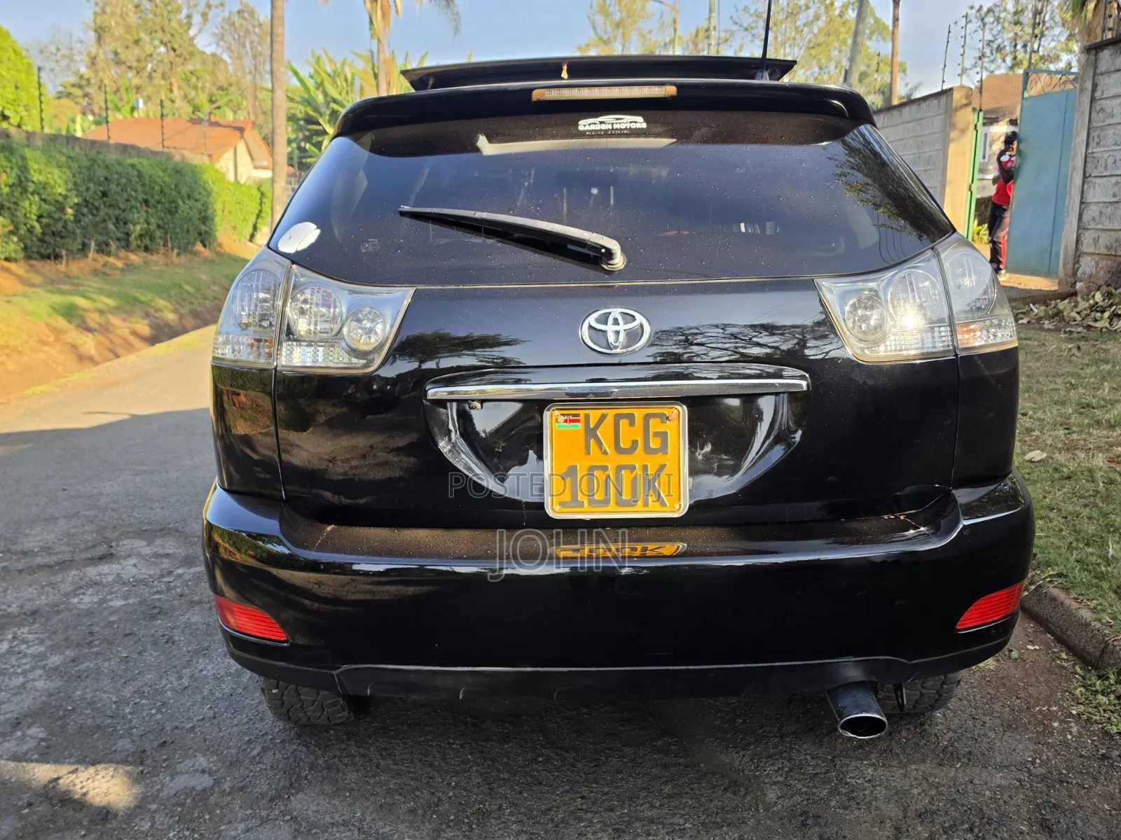 Toyota Harrier 2.4 2008 Black