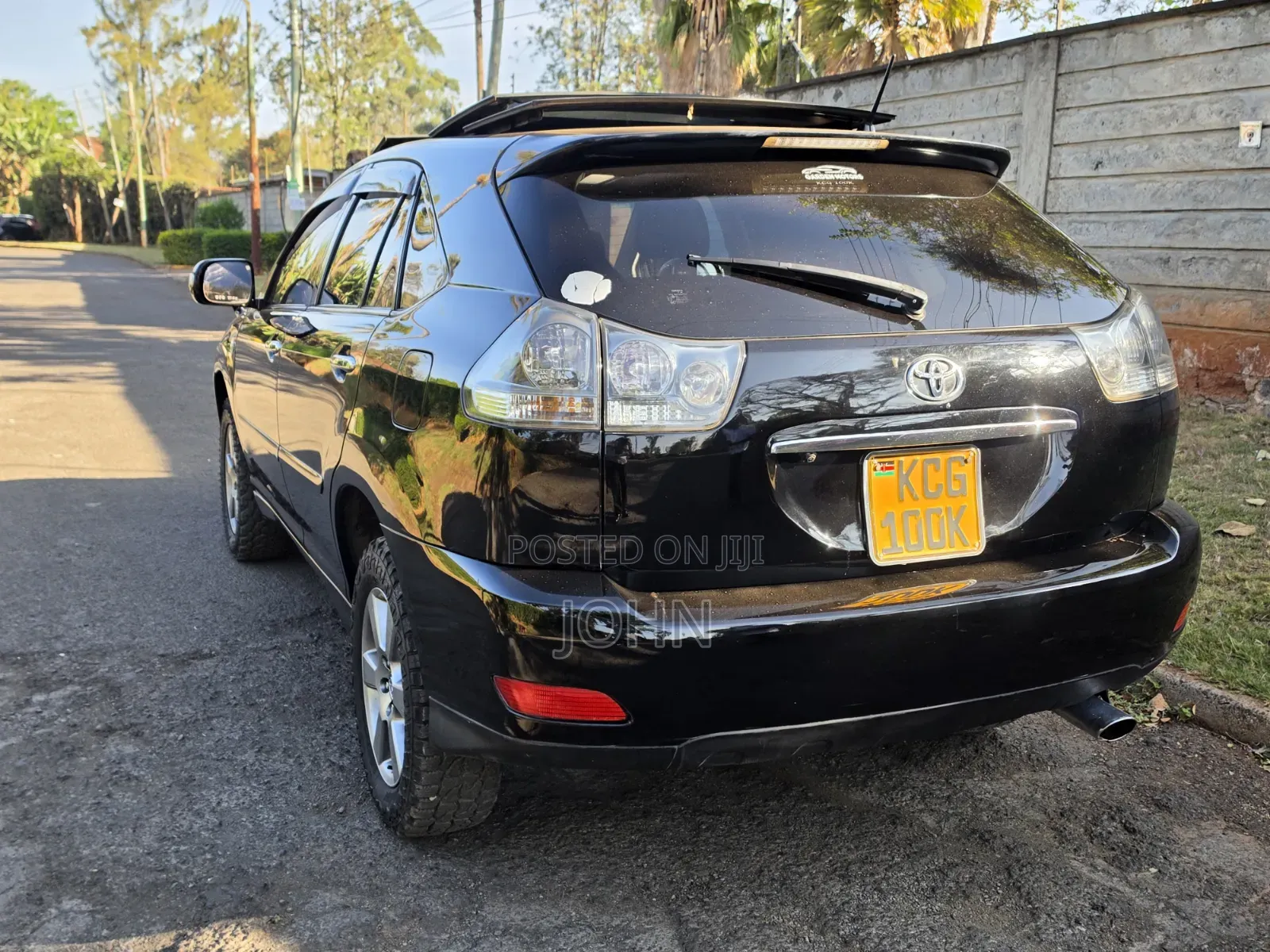 Toyota Harrier 2.4 2008 Black