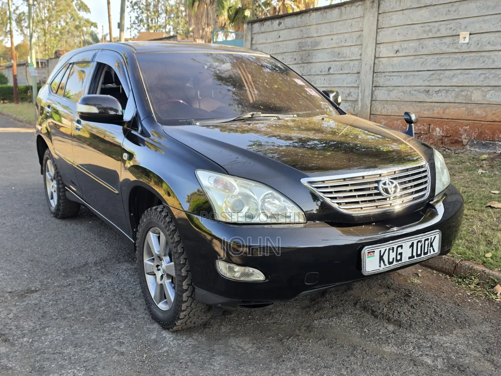 Toyota Harrier 2.4 2008 Black