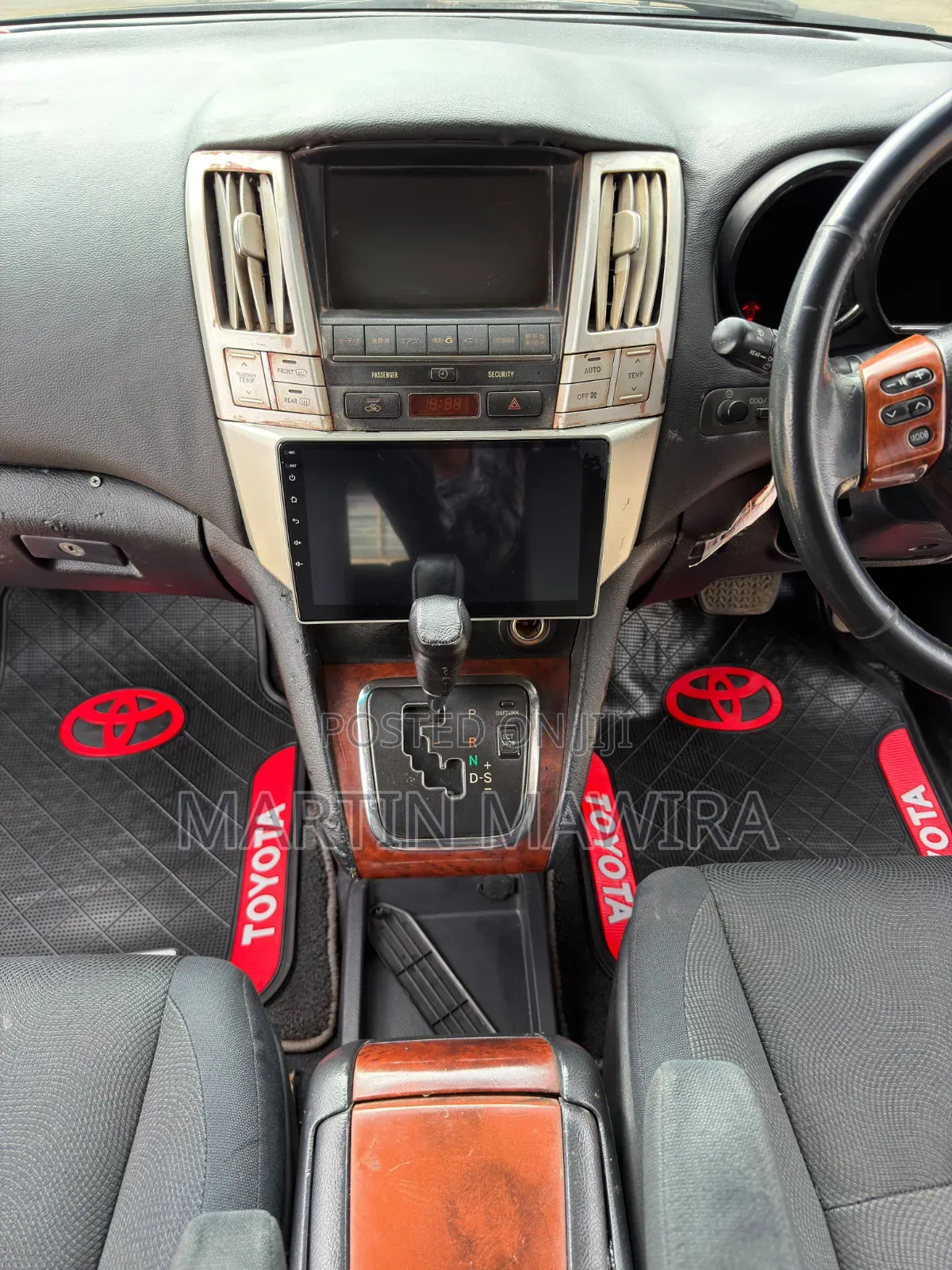 Toyota Harrier 2008 Black