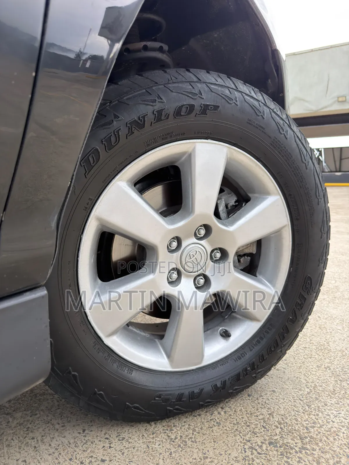 Toyota Harrier 2008 Black
