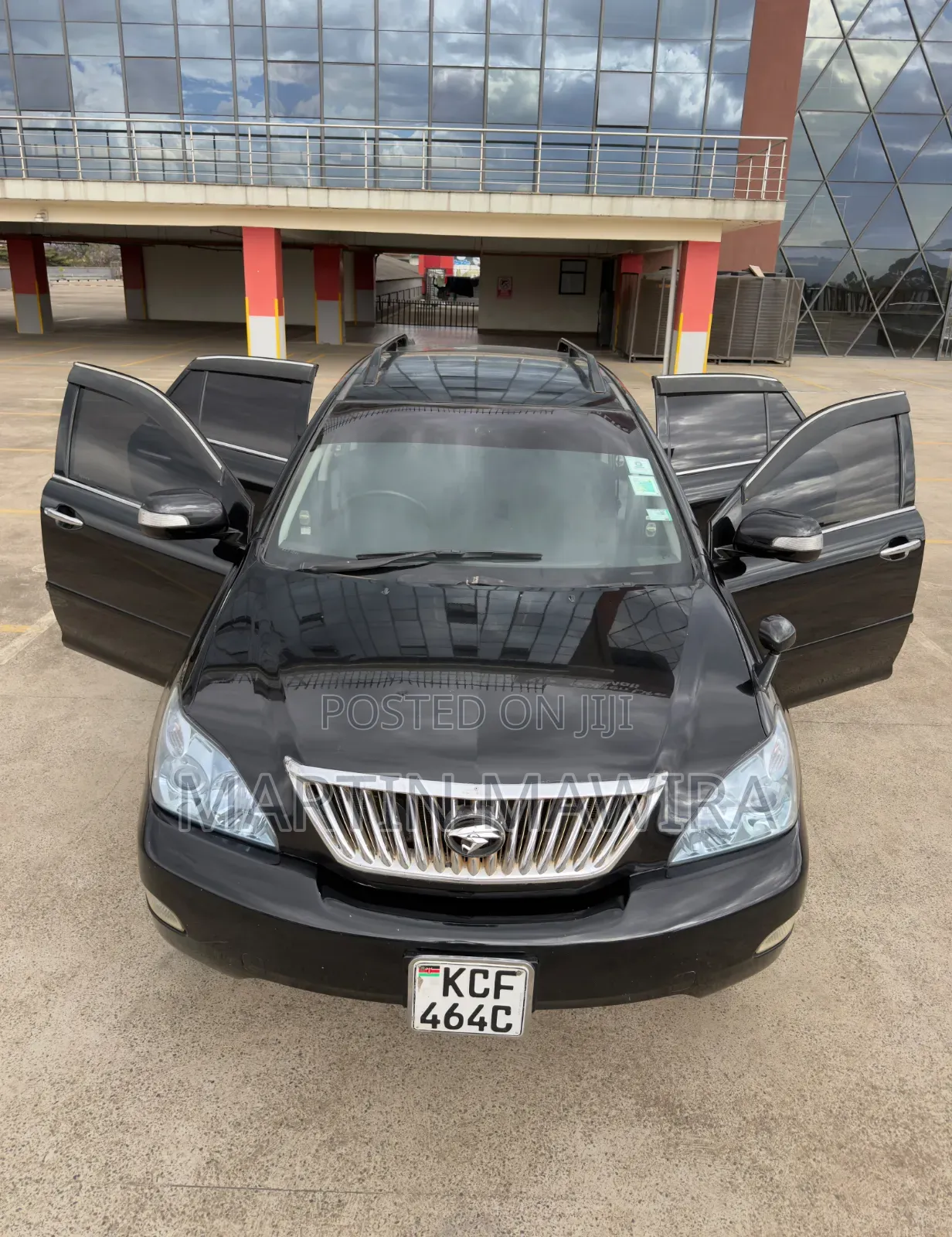 Toyota Harrier 2008 Black