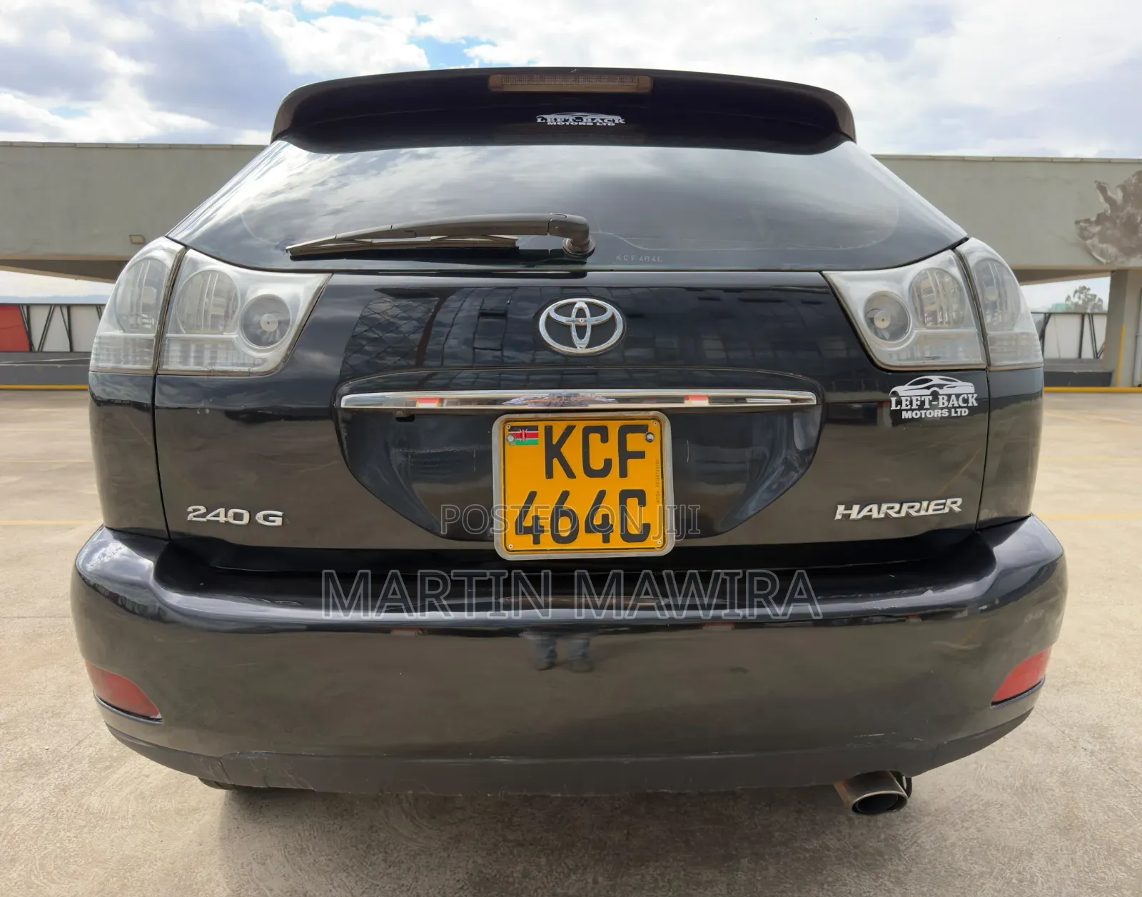 Toyota Harrier 2008 Black