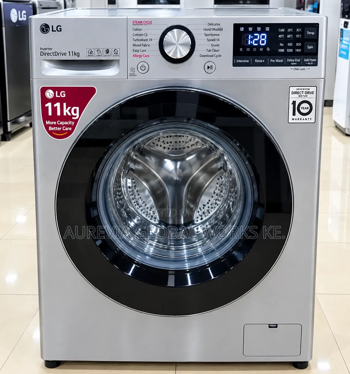 LG 13KG Front Load Washing Machine – F4Y9LWP2Z