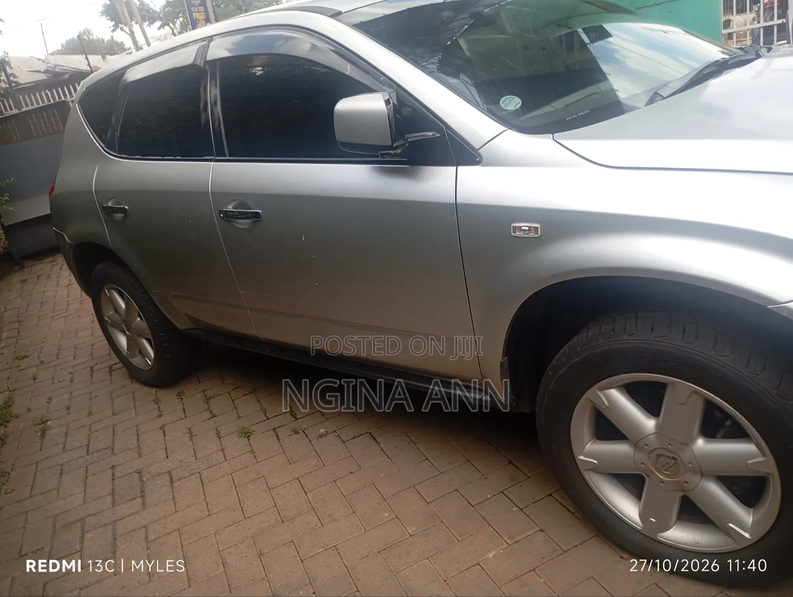 Nissan Murano 3.5 2008 Silver