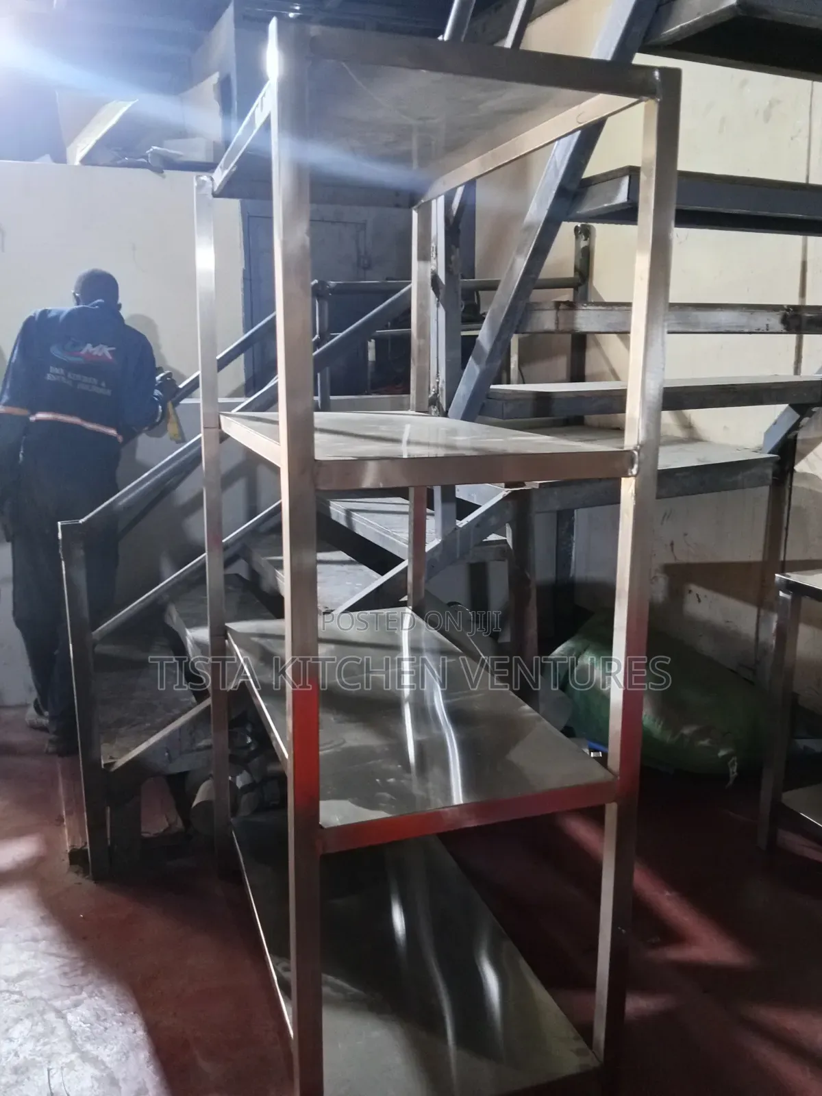 Non_perforated Stainless Steel Rack