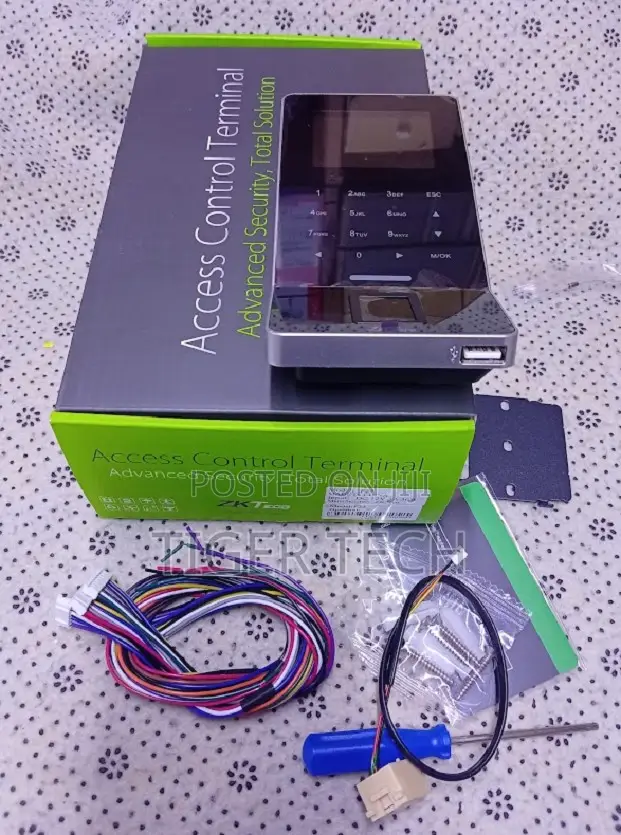 Zkteco F22 Kit | Fingerprint Time Attendance and Access Control System