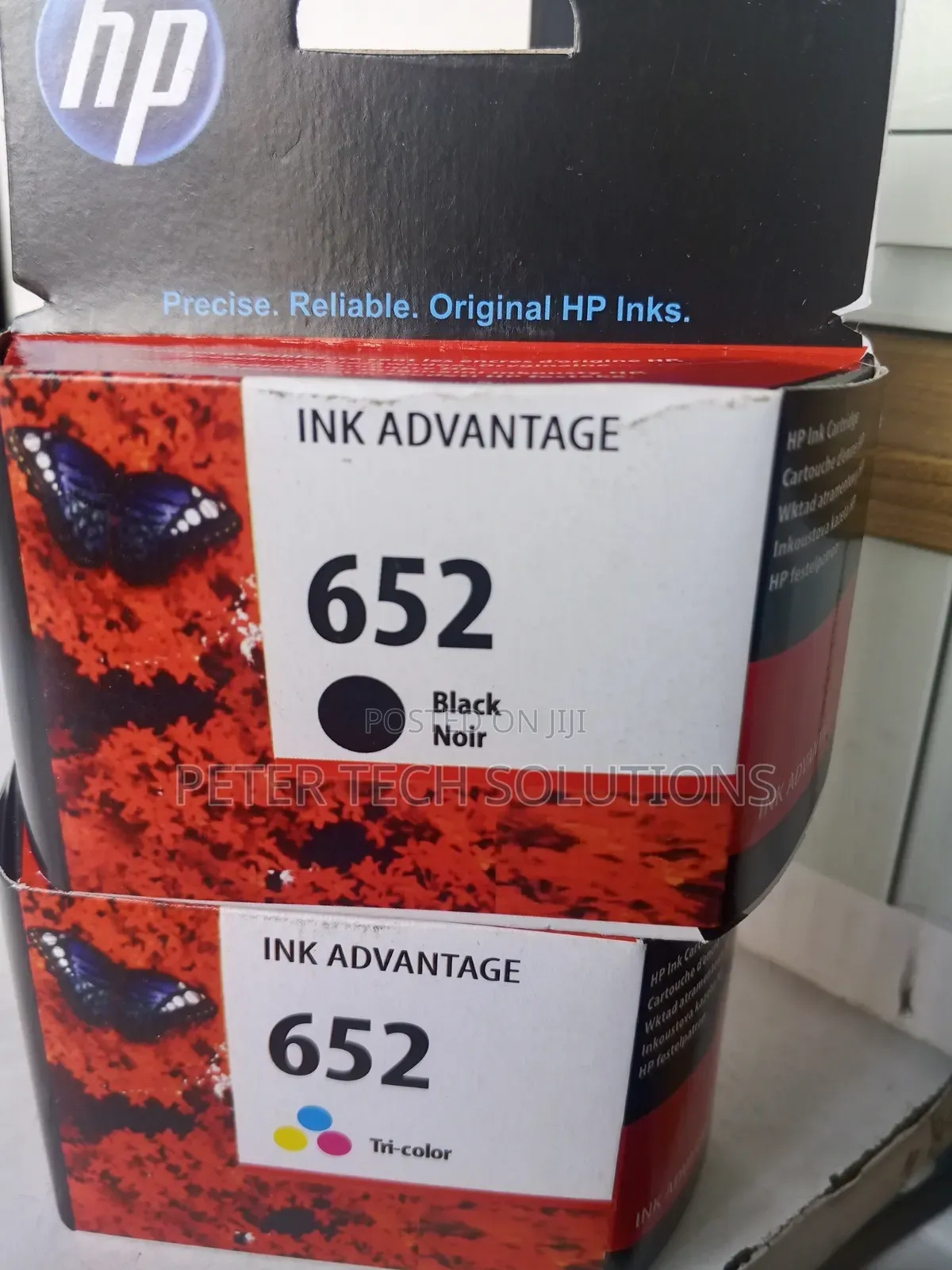Both Black and Tricolor HP Catridges
