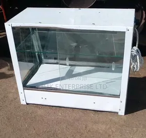 Commercial Glass Chips Warmer and Food Display Cabinet