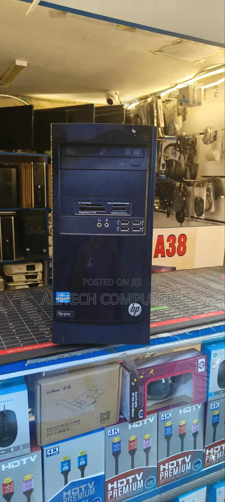 Desktop Computer HP ProOne 400 4GB Intel Core i3 HDD 500GB