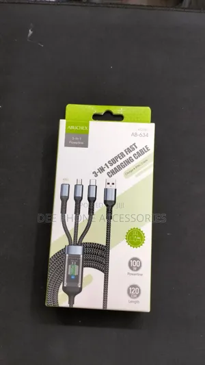 3 in 1 Super Fast Charging Cable