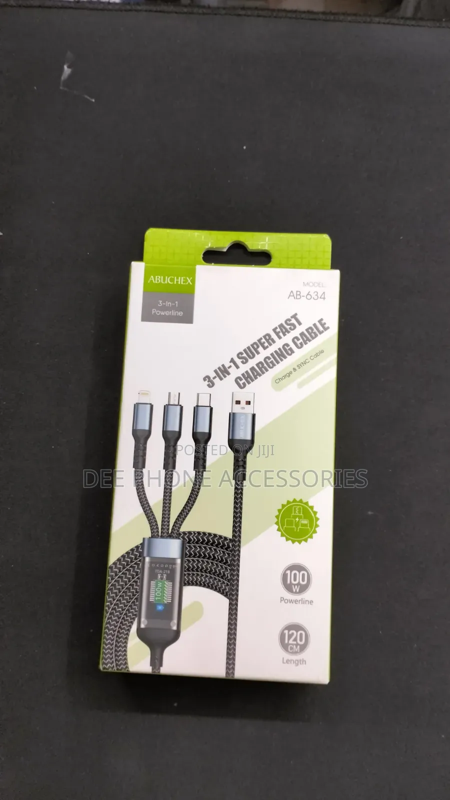 3 in 1 Super Fast Charging Cable