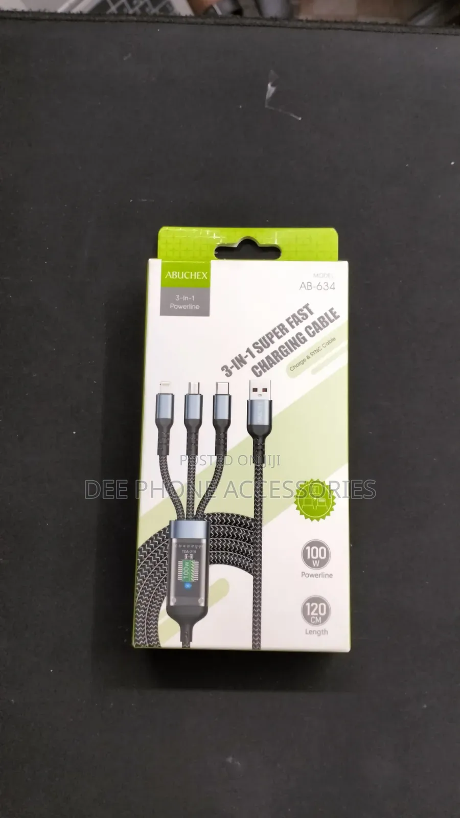 3 in 1 Super Fast Charging Cable