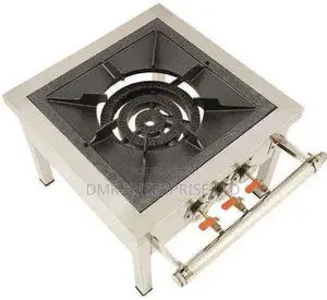 Heavy-Duty Commercial Single-Burner Gas Stove