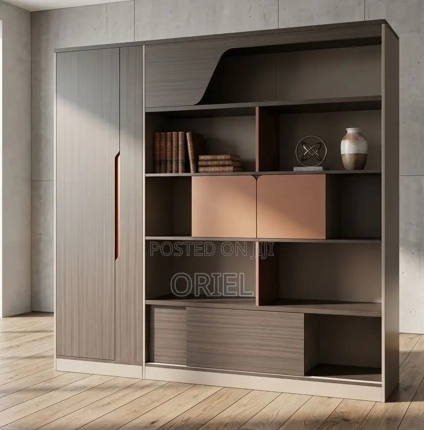 Executive Office Wall Unit – Modern Storage for CEOs and Managers