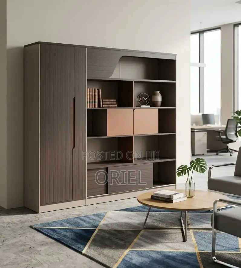 Executive Office Wall Unit – Modern Storage for CEOs and Managers