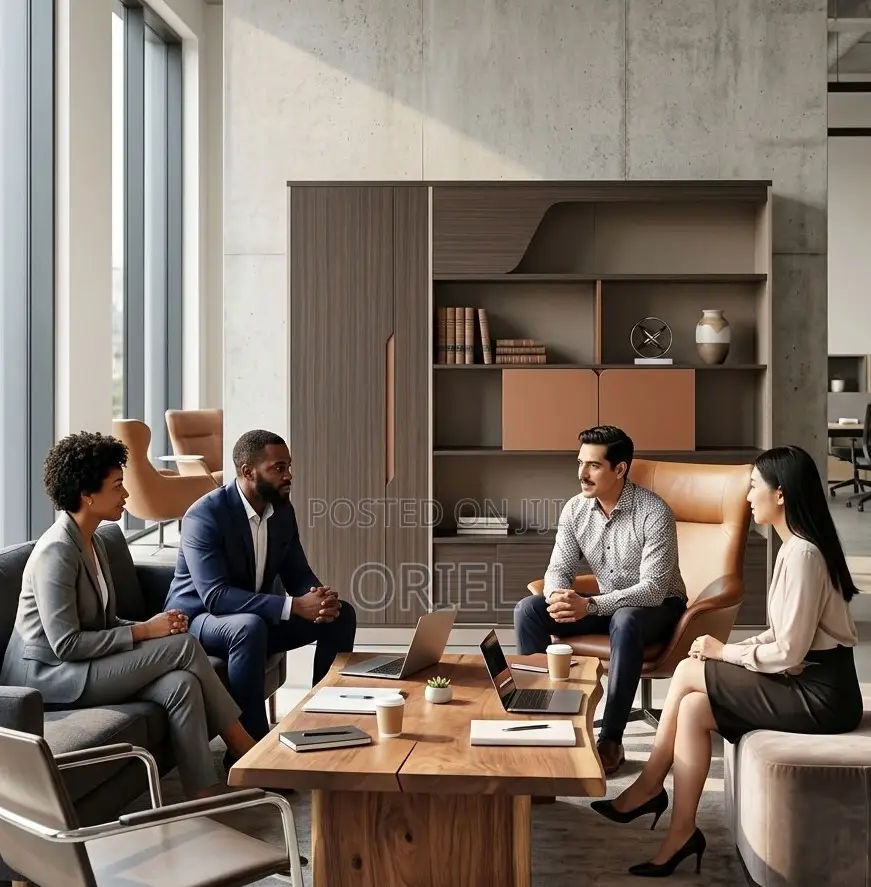Executive Office Wall Unit – Modern Storage for CEOs and Managers