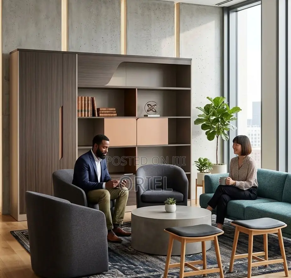 Executive Office Wall Unit – Modern Storage for CEOs and Managers