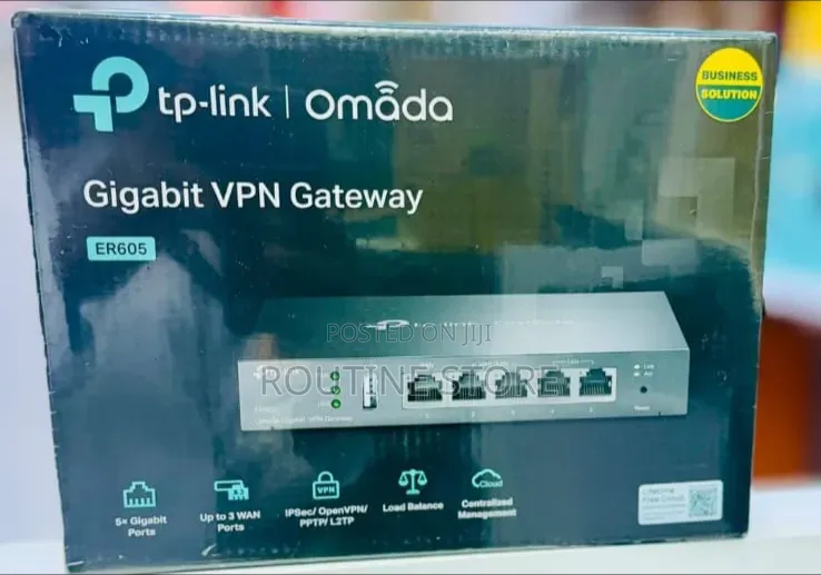 Omada Tplink Gigabit VPN Gateway ER605