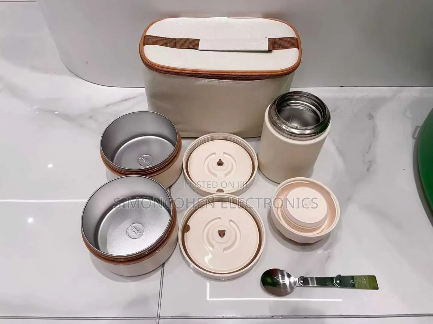 3in1 Thermal Insulated Lunch Box Set