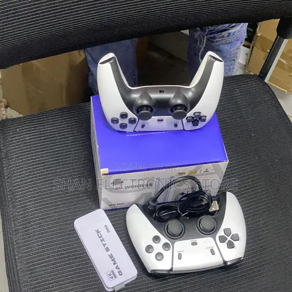 64GB Retro Video Game Console With Two Wireless Controllers