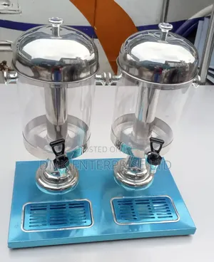 Double Bowl Juice Dispenser