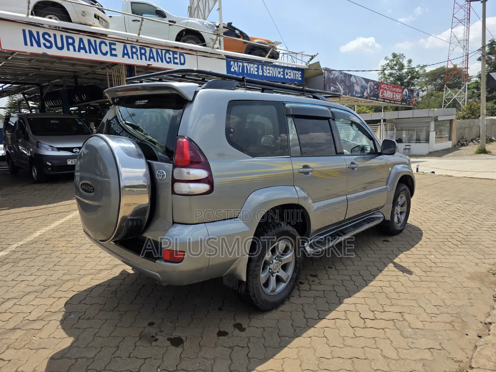 Toyota Land Cruiser Prado 2003 Gray