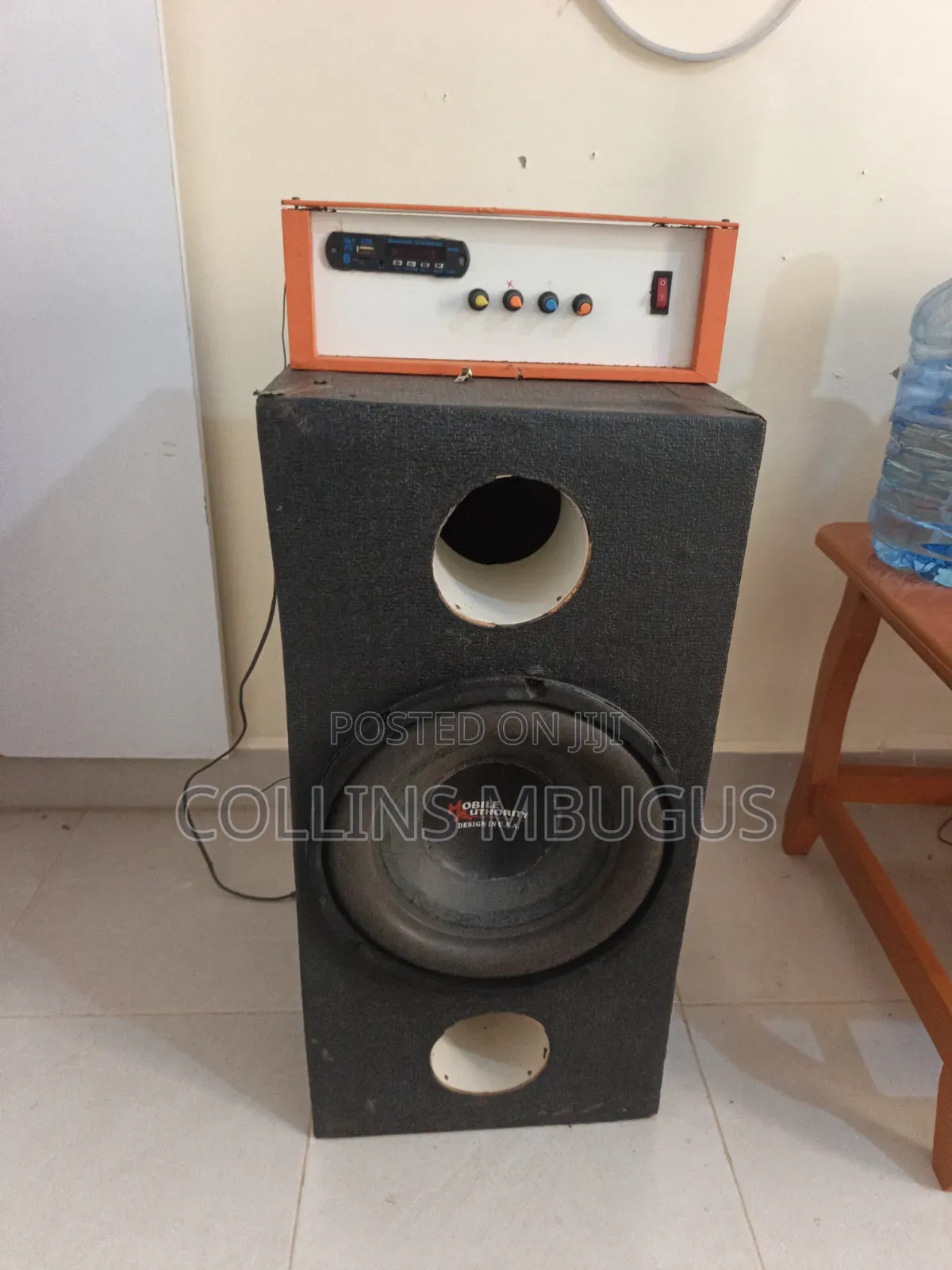 Mobile Authority Bass Speaker + Equalizer