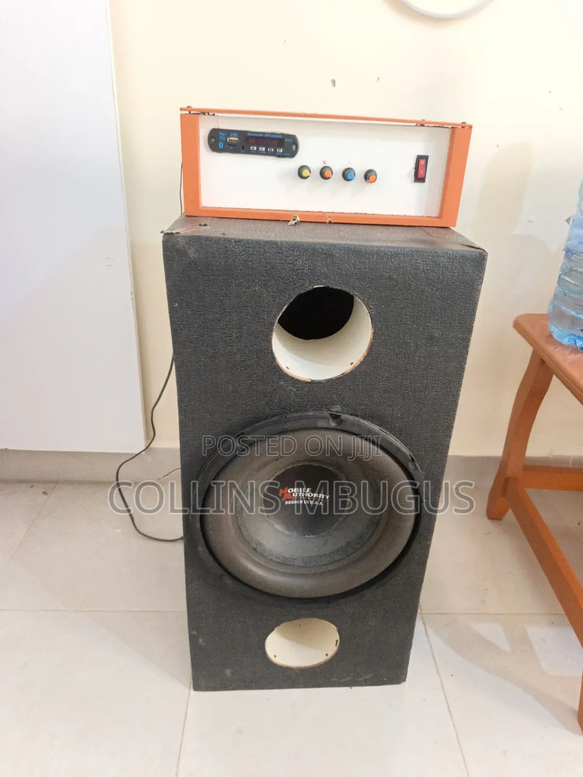 Mobile Authority Bass Speaker + Equalizer