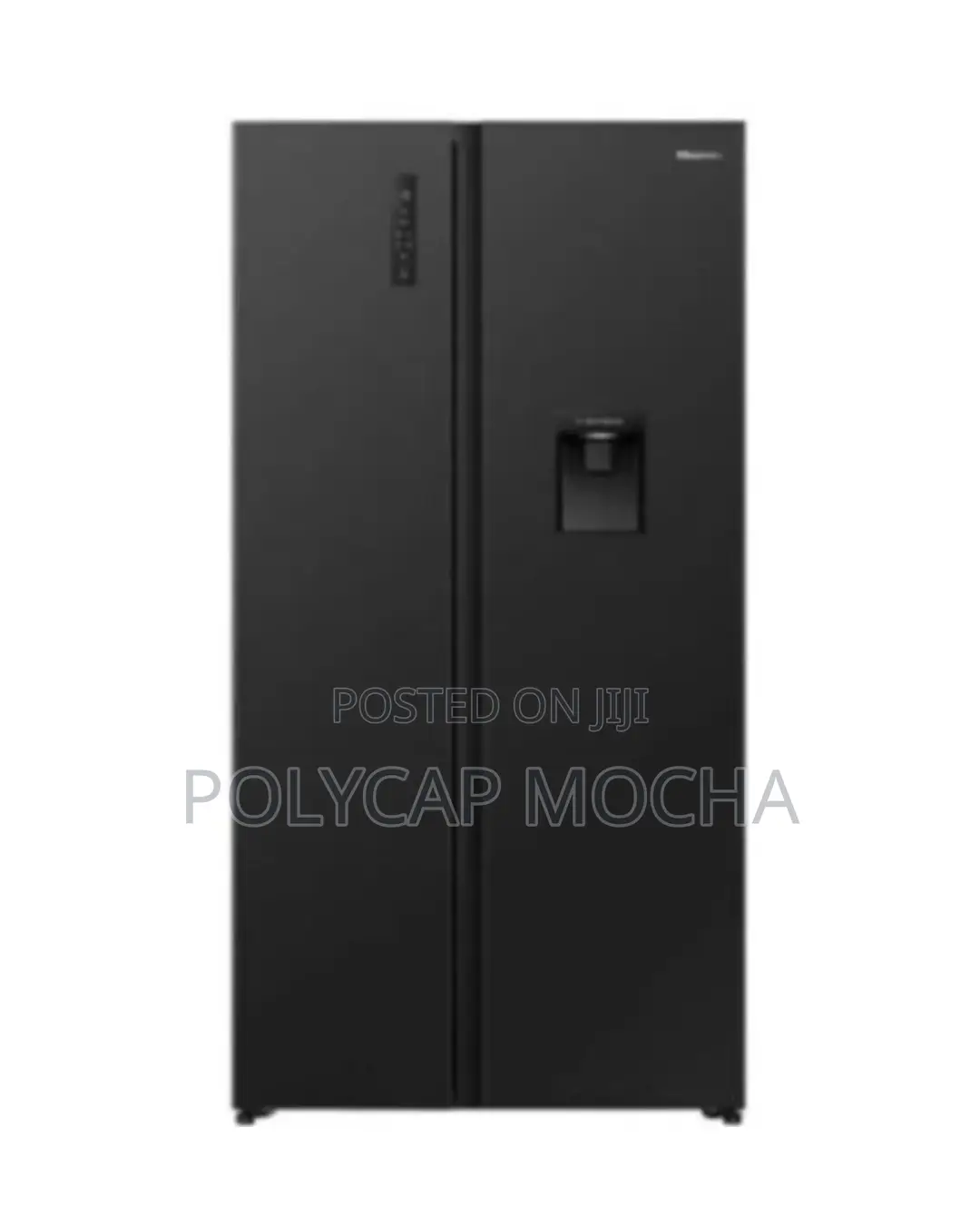 Hisense 541L Ref558dr Side by Side Inverter Refrigerator – Black