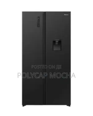 Hisense 541L Ref558dr Side by Side Inverter Refrigerator – Black