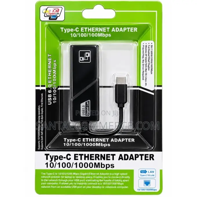 USB Type-C to Gigabit Ethernet AdapterMbps, USB