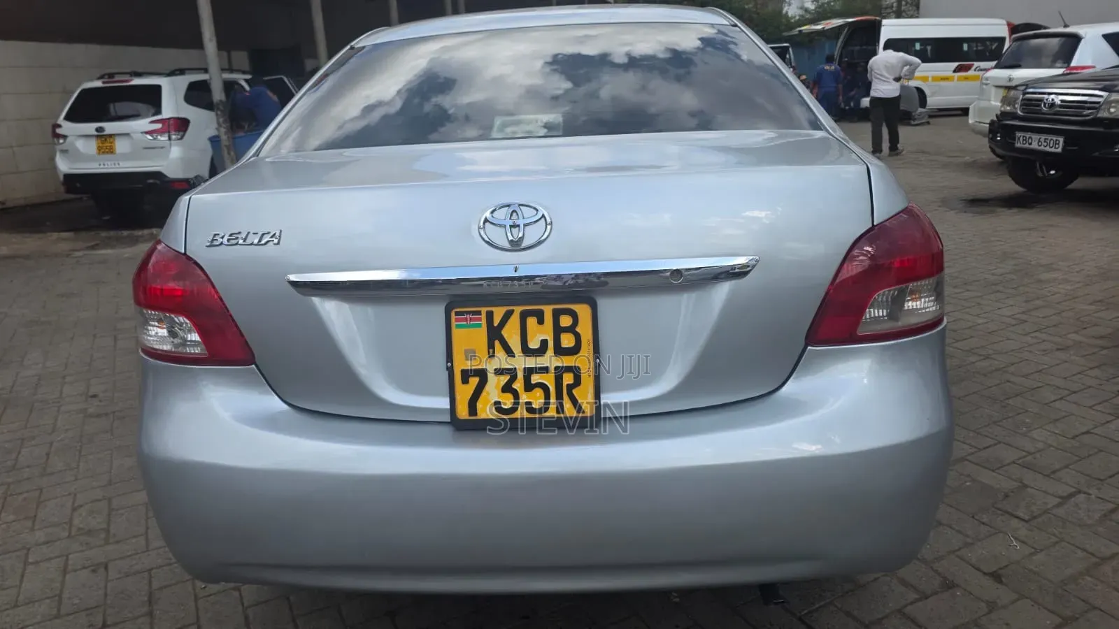 Toyota Belta 2008 Silver