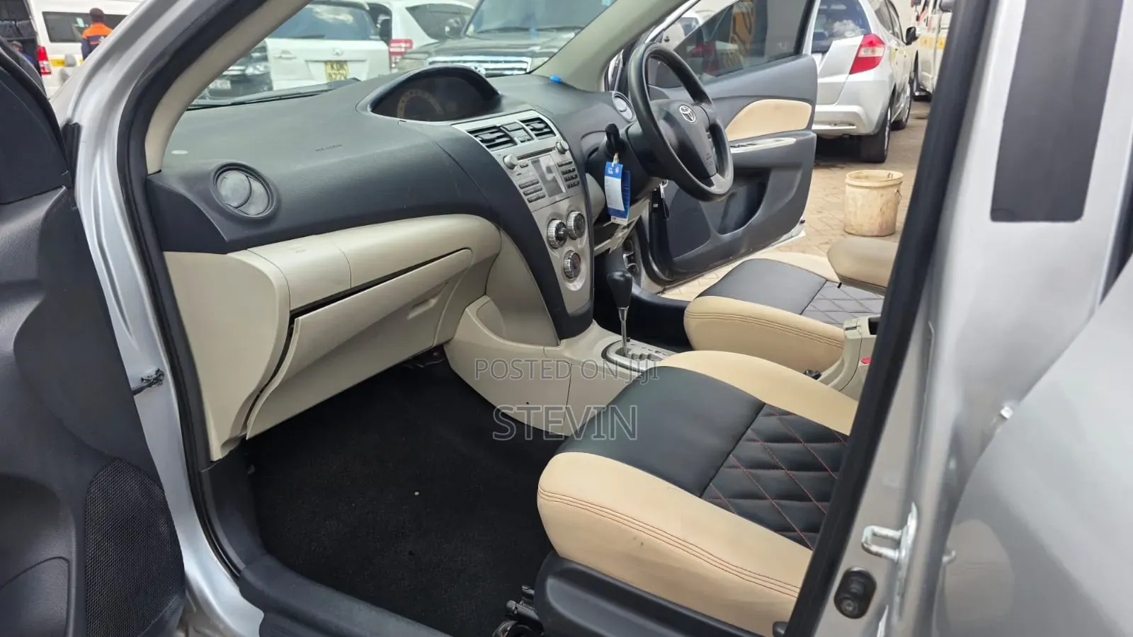 Toyota Belta 2008 Silver
