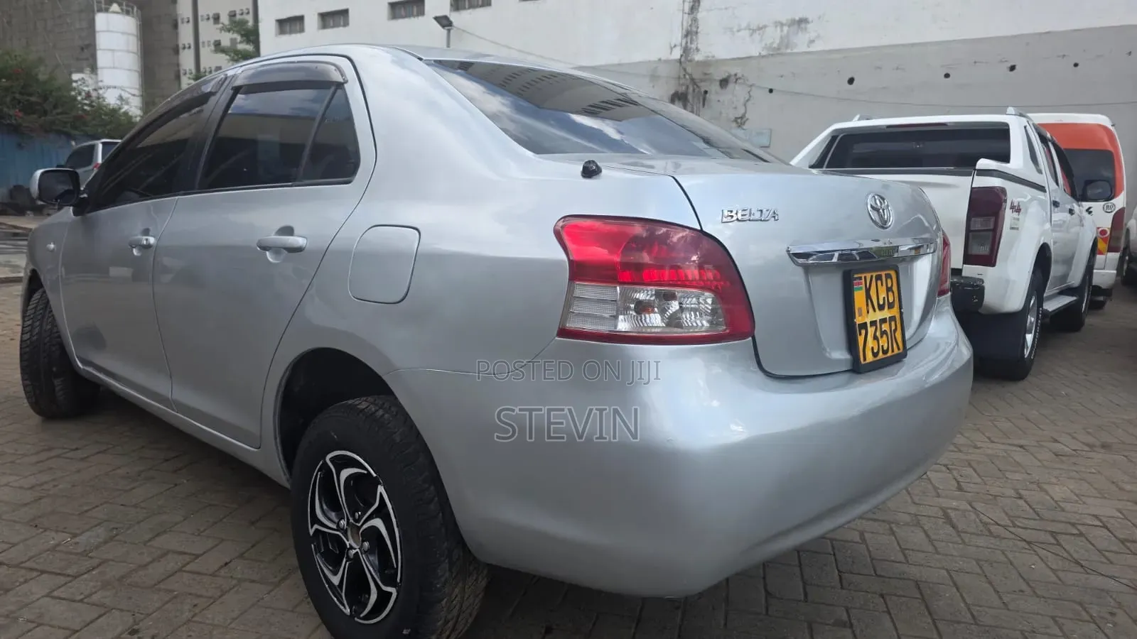 Toyota Belta 2008 Silver