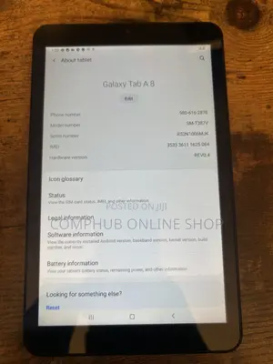 Samsung Galaxy Tab A 8.0 (2018) 32 GB Black