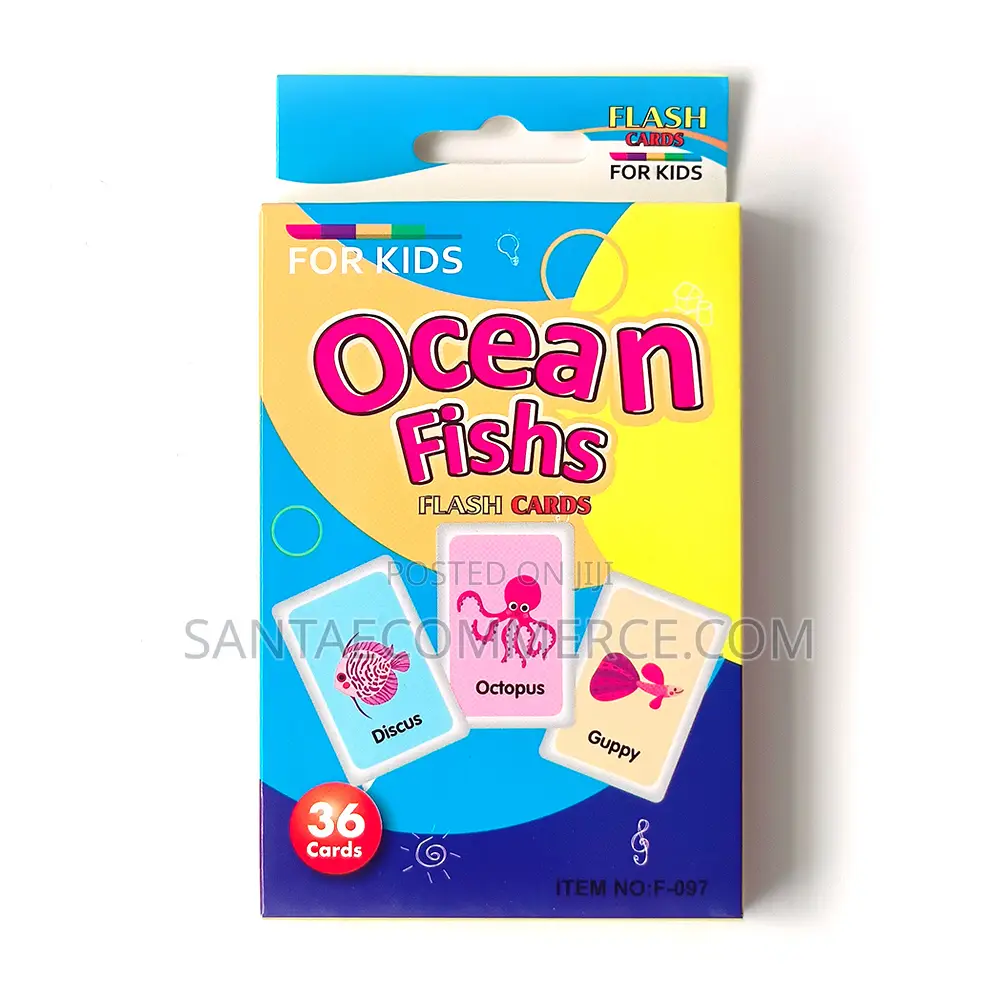 Ocean Fish Flash Card