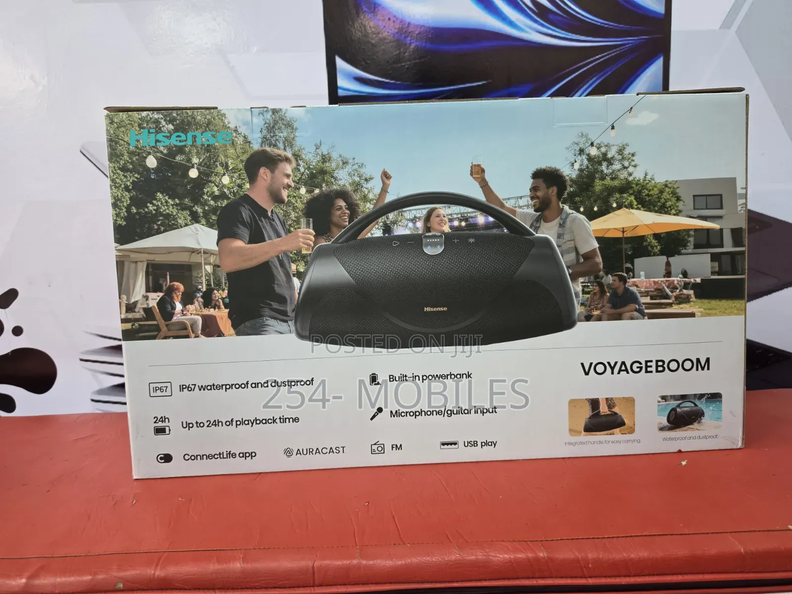 Hisense VoyageBoom Portable Bluetooth Speaker