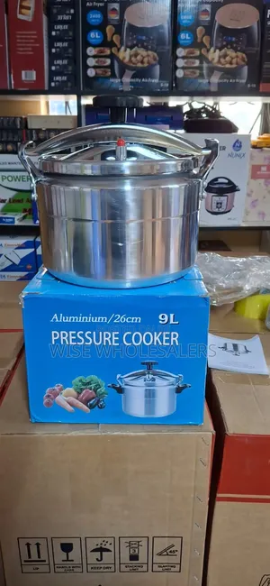 Aluminium 9-Litre Manual Pressure Cooker